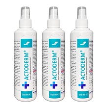 Laden Sie das Bild in den Galerie-Viewer, 3x 250 ml Desinfektionsmittel Hand & Haut, wirksam gegen behüllte Viren - Caretec Germany - Desinfektionsmittel (Hände)
