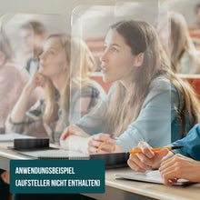 Laden Sie das Bild in den Galerie-Viewer, PLEXIGLAS Acrylglas klar 3mm, H 60 cm (5 Breiten wählbar) - Caretec Germany - Plexi, Trennwände