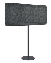 Laden Sie das Bild in den Galerie-Viewer, Akustik Trennwand für Schreibtische aus Filz mit stabilem Standfuß