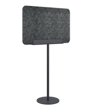 Laden Sie das Bild in den Galerie-Viewer, Akustik Trennwand für Schreibtische aus Filz mit stabilem Standfuß
