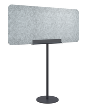 Laden Sie das Bild in den Galerie-Viewer, Akustik Trennwand für Schreibtische aus Filz mit stabilem Standfuß