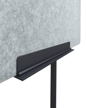 Laden Sie das Bild in den Galerie-Viewer, Akustik Trennwand für Schreibtische aus Filz mit stabilem Standfuß