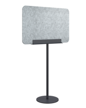 Laden Sie das Bild in den Galerie-Viewer, Akustik Trennwand für Schreibtische aus Filz mit stabilem Standfuß