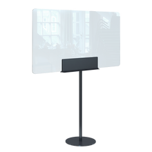 Laden Sie das Bild in den Galerie-Viewer, Trennwand / Spuckschutz PLEXIGLAS klar mit Standfuß - Caretec Germany - Plexi, Trennwände