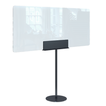 Laden Sie das Bild in den Galerie-Viewer, Trennwand / Spuckschutz PLEXIGLAS klar mit Standfuß - Caretec Germany - Plexi, Trennwände