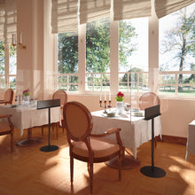 Laden Sie das Bild in den Galerie-Viewer, Trennwand / Spuckschutz PLEXIGLAS klar mit Standfuß - Caretec Germany - Plexi, Trennwände