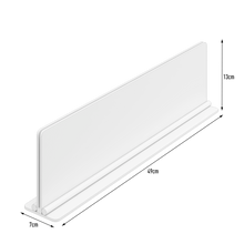 Laden Sie das Bild in den Galerie-Viewer, Trennwand / Spuckschutz PLEXIGLAS klar Aufsteller - Caretec Germany - Plexi, Trennwände