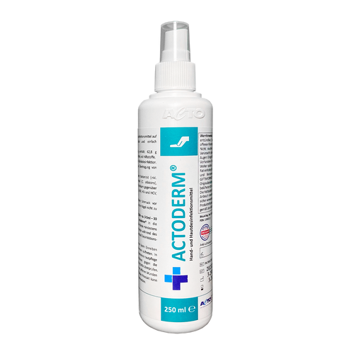 Desinfektionsmittel Spray Hand & Haut 250 ml - wirksam gegen behüllte Viren - Caretec Germany - Desinfektionsmittel (Hände)