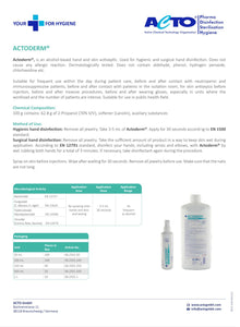 3x 250 ml Desinfektionsmittel Hand & Haut, wirksam gegen behüllte Viren - Caretec Germany - Desinfektionsmittel (Hände)